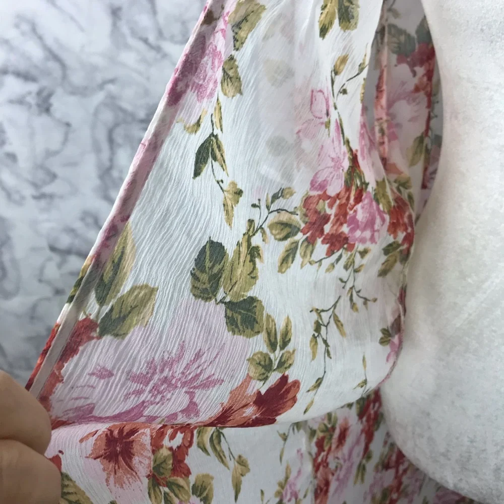 American Eagle Outfitters Sheer Kimono Duster